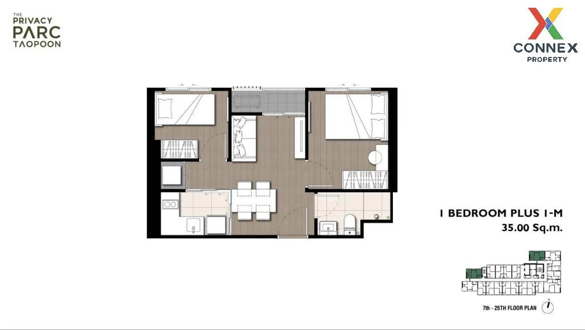 ขายคอนโด  เดอะ ไพรเวซี่ พาร์ค เตาปูน MRT-เตาปูน บางซื่อ เขต บางซื 2