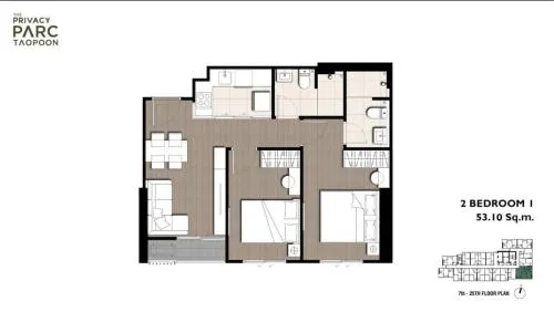 ขายคอนโด  เดอะ ไพรเวซี่ พาร์ค เตาปูน MRT-เตาปูน บางซื่อ เขต บางซื่อ กรุงเทพ CX-135796