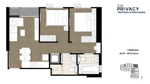 For Sale Condo , The Privacy Taopoon Interchange , Bang Sue , Bang Su , Bangkok , CX-135800