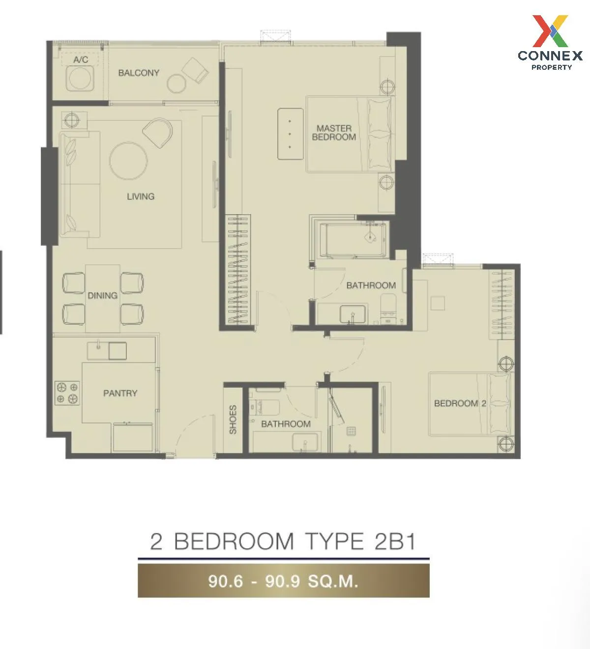 ขายคอนโด  เดอะ รูม สุขุมวิท 38 BTS-ทองหล่อ พระโขนง เขต คลองเตย กร 2