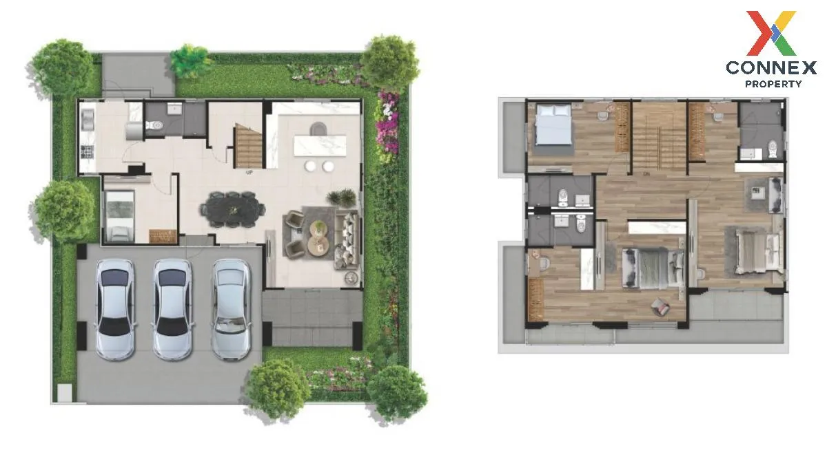 ขายบ้าน  ภัสสร ศรีนครินทร์ - เทพารักษ์ MRT-ศรีด่าน (สายสีเหลือง)  2