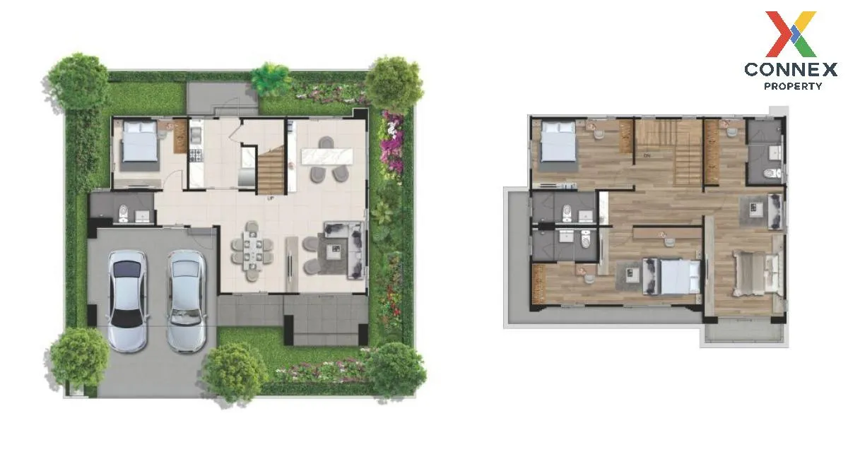 ขายบ้าน  ภัสสร ศรีนครินทร์ - เทพารักษ์ MRT-ศรีด่าน (สายสีเหลือง)  2