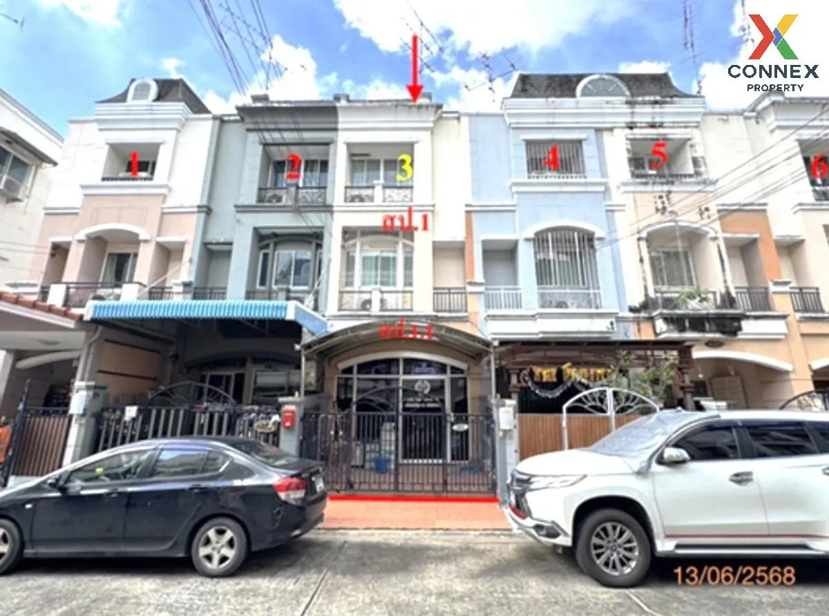 ขายทาวน์เฮ้าส์/ทาวน์โฮม  ปริญลักษณ์ พระราม 2 แสมดำ เขต บางขุนเทีย 1