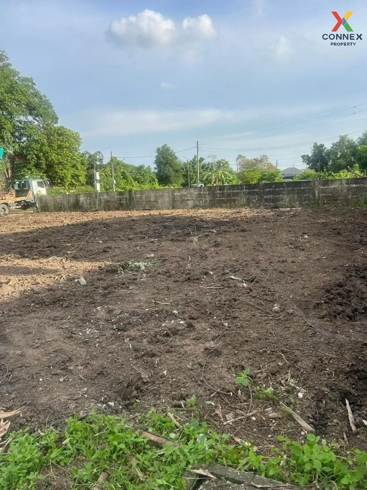 For Sale Empty land at Happy Place Park Village , wide frontage ,