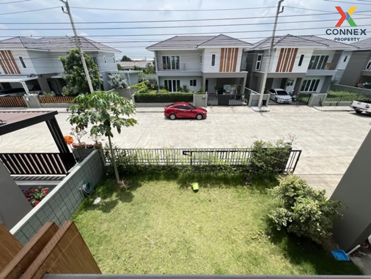 บ้านเดี่ยว นันธารา รังสิต–คลอง 8 พื้นที่ 51.6 ตร.ว. 3 นอน 3 น้ำ ส 4