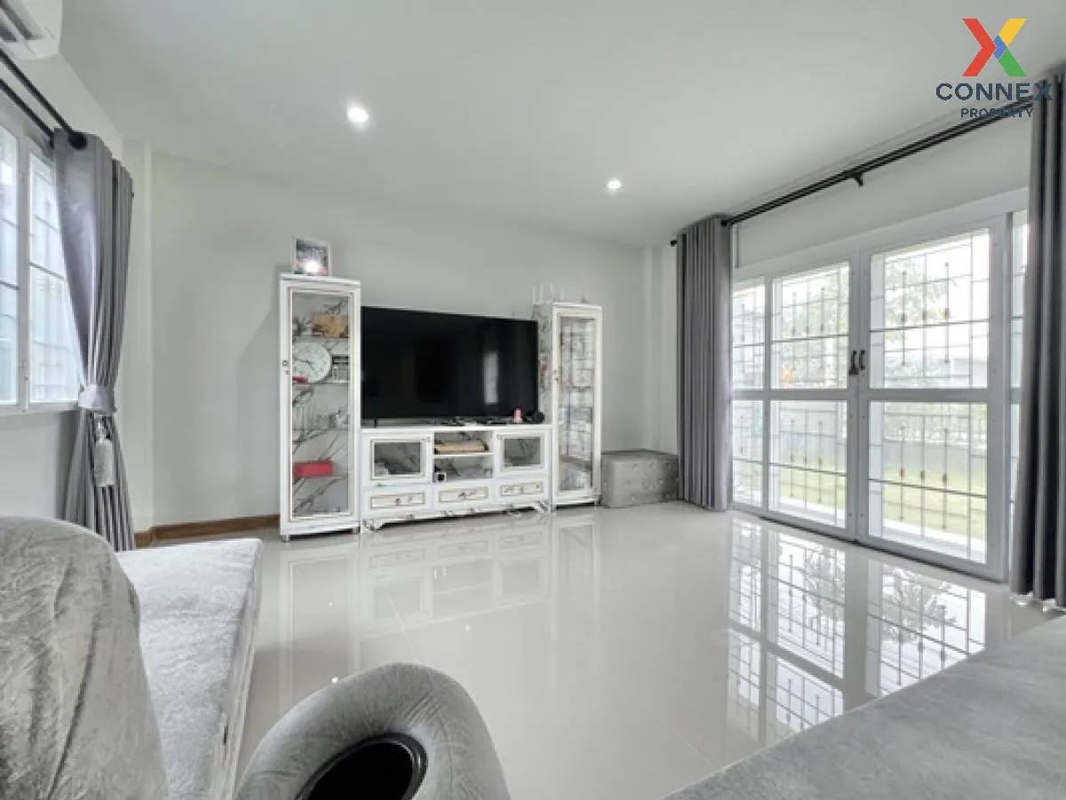 บ้านเดี่ยว นันธารา รังสิต–คลอง 8 พื้นที่ 51.6 ตร.ว. 3 นอน 3 น้ำ ส