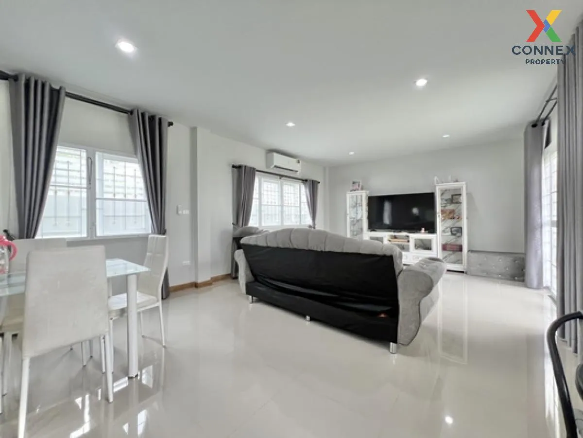 บ้านเดี่ยว นันธารา รังสิต–คลอง 8 พื้นที่ 51.6 ตร.ว. 3 นอน 3 น้ำ ส