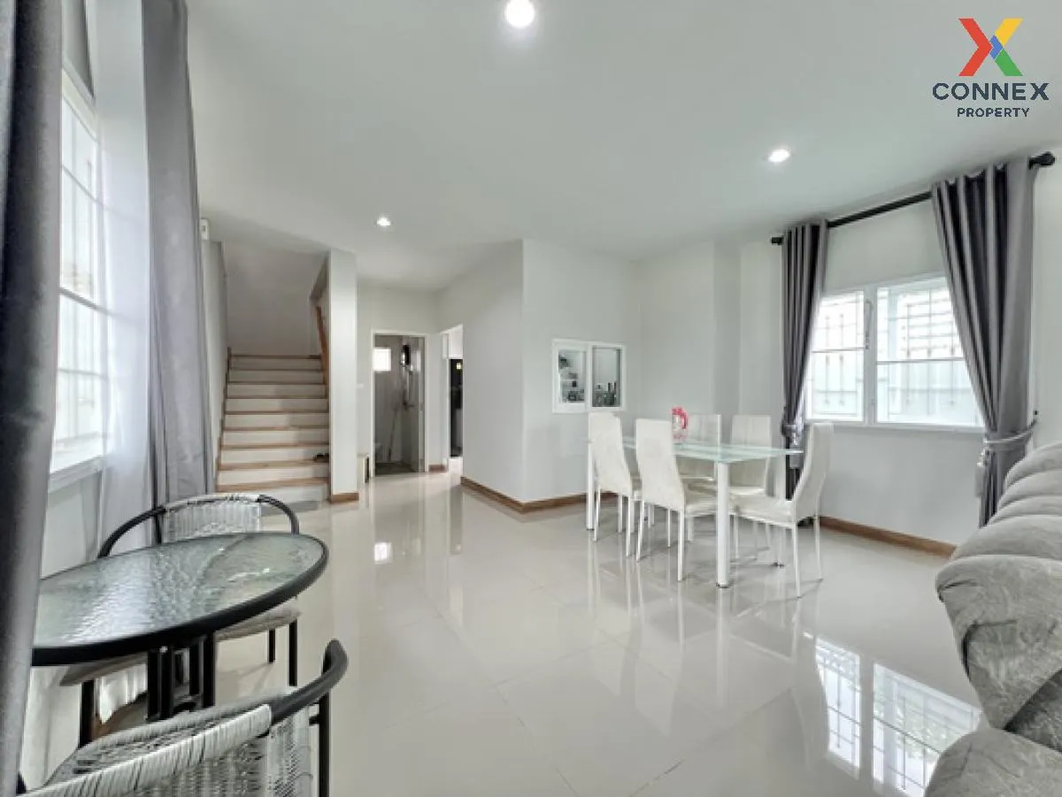 บ้านเดี่ยว นันธารา รังสิต–คลอง 8 พื้นที่ 51.6 ตร.ว. 3 นอน 3 น้ำ ส