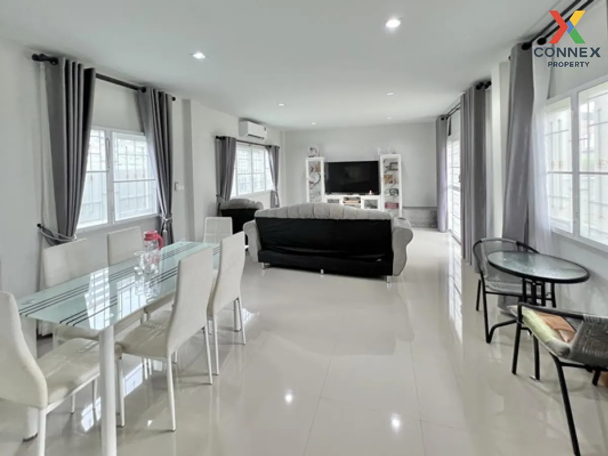 บ้านเดี่ยว นันธารา รังสิต–คลอง 8 พื้นที่ 51.6 ตร.ว. 3 นอน 3 น้ำ ส