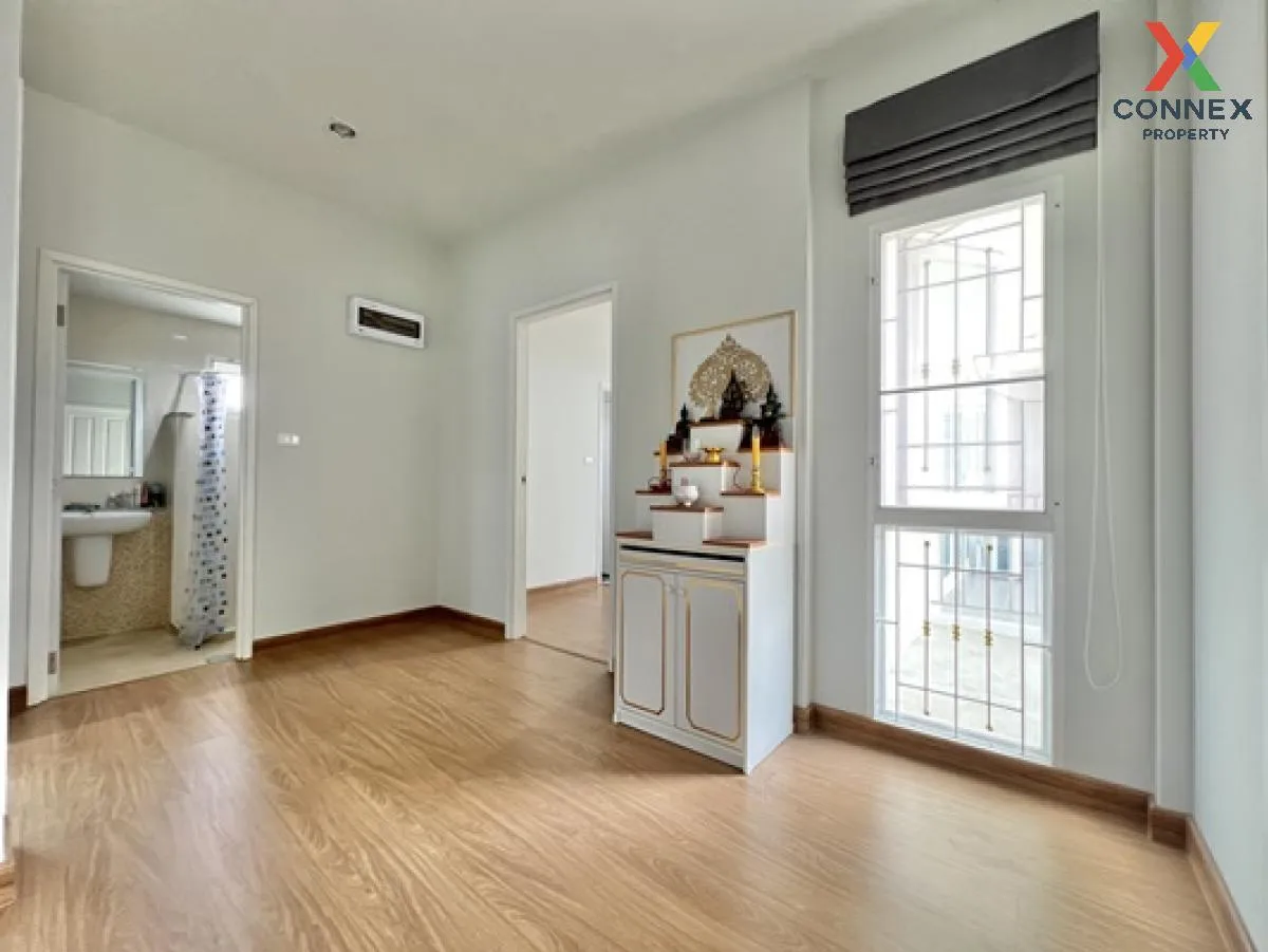 บ้านเดี่ยว นันธารา รังสิต–คลอง 8 พื้นที่ 51.6 ตร.ว. 3 นอน 3 น้ำ ส