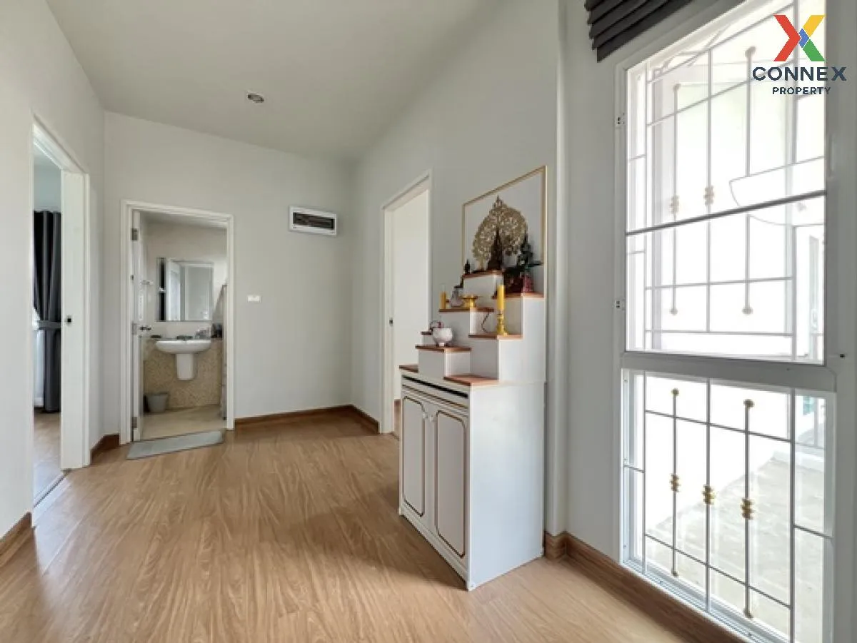 บ้านเดี่ยว นันธารา รังสิต–คลอง 8 พื้นที่ 51.6 ตร.ว. 3 นอน 3 น้ำ ส