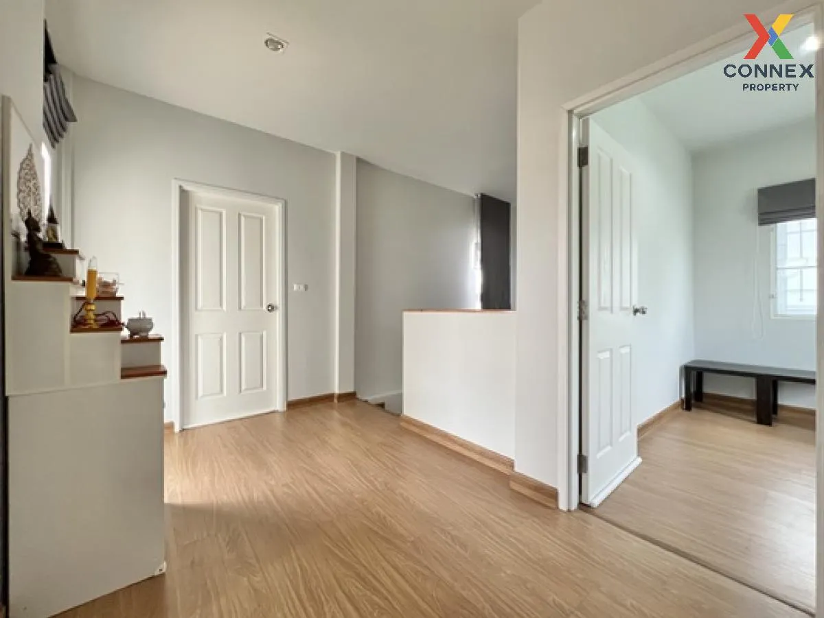 บ้านเดี่ยว นันธารา รังสิต–คลอง 8 พื้นที่ 51.6 ตร.ว. 3 นอน 3 น้ำ ส