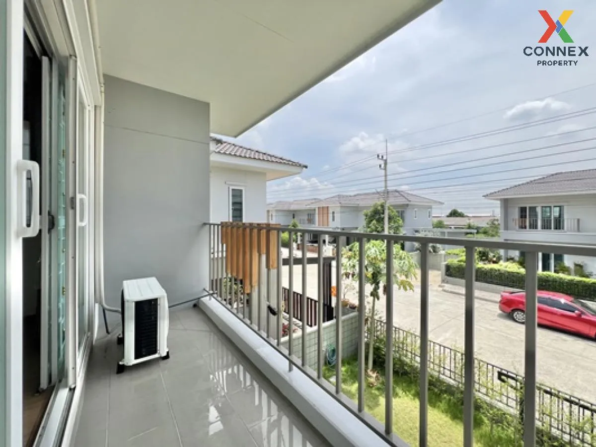 บ้านเดี่ยว นันธารา รังสิต–คลอง 8 พื้นที่ 51.6 ตร.ว. 3 นอน 3 น้ำ ส