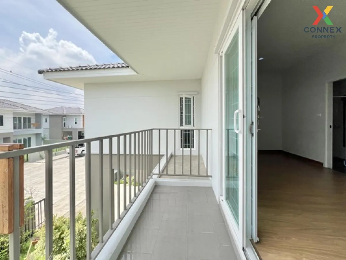 บ้านเดี่ยว นันธารา รังสิต–คลอง 8 พื้นที่ 51.6 ตร.ว. 3 นอน 3 น้ำ ส