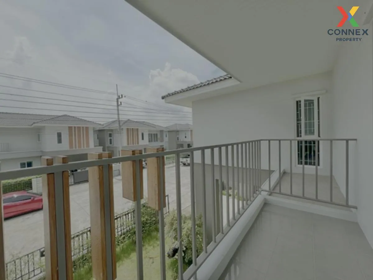 บ้านเดี่ยว นันธารา รังสิต–คลอง 8 พื้นที่ 51.6 ตร.ว. 3 นอน 3 น้ำ ส