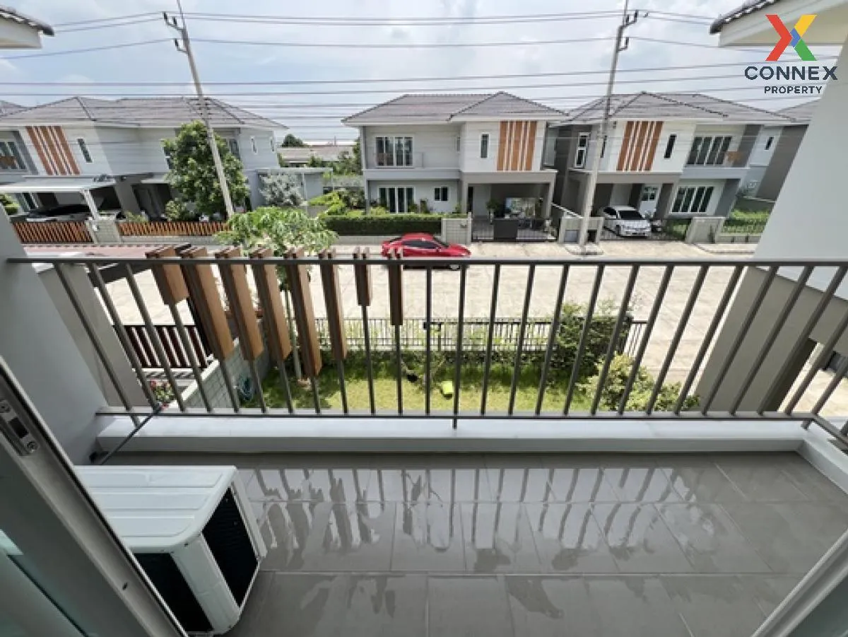 บ้านเดี่ยว นันธารา รังสิต–คลอง 8 พื้นที่ 51.6 ตร.ว. 3 นอน 3 น้ำ ส