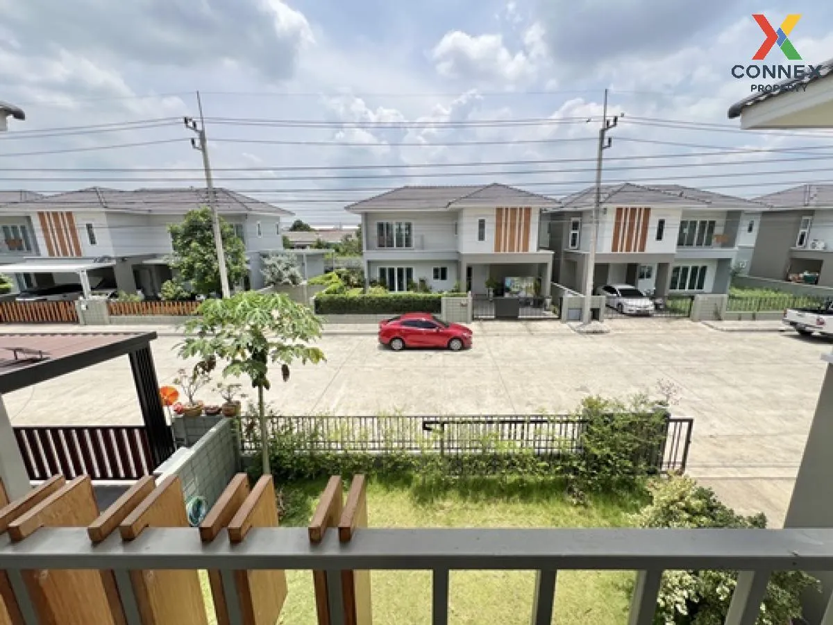 บ้านเดี่ยว นันธารา รังสิต–คลอง 8 พื้นที่ 51.6 ตร.ว. 3 นอน 3 น้ำ ส