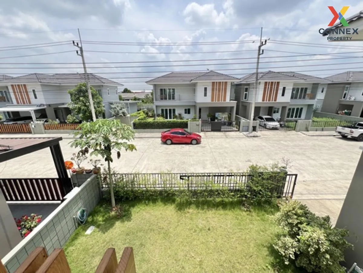 บ้านเดี่ยว นันธารา รังสิต–คลอง 8 พื้นที่ 51.6 ตร.ว. 3 นอน 3 น้ำ ส