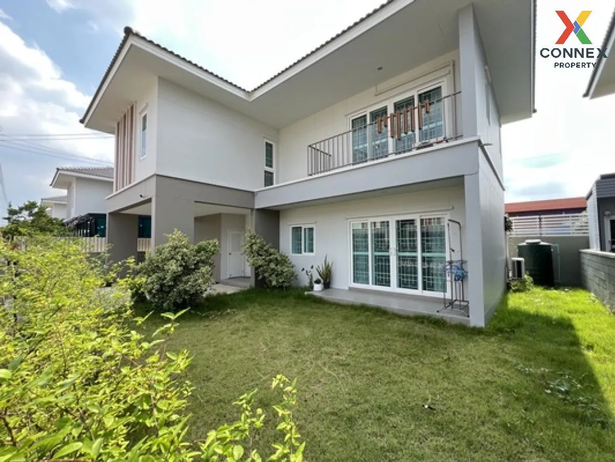 บ้านเดี่ยว นันธารา รังสิต–คลอง 8 พื้นที่ 51.6 ตร.ว. 3 นอน 3 น้ำ ส