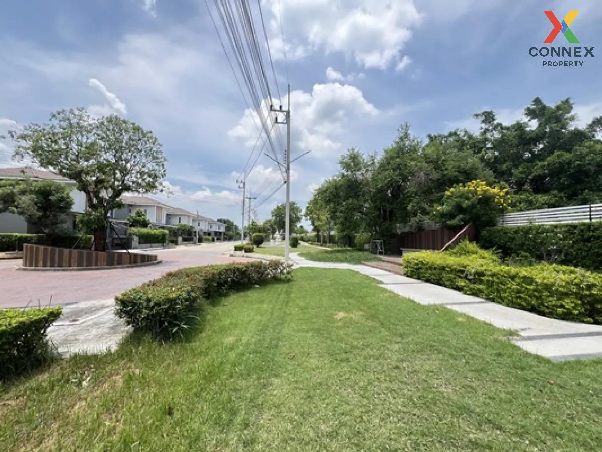 บ้านเดี่ยว นันธารา รังสิต–คลอง 8 พื้นที่ 51.6 ตร.ว. 3 นอน 3 น้ำ ส