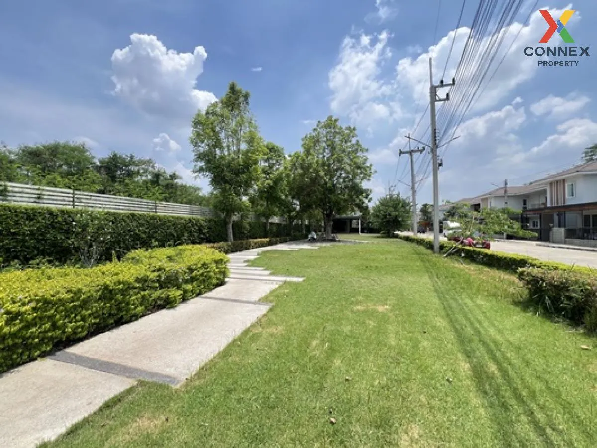 บ้านเดี่ยว นันธารา รังสิต–คลอง 8 พื้นที่ 51.6 ตร.ว. 3 นอน 3 น้ำ ส