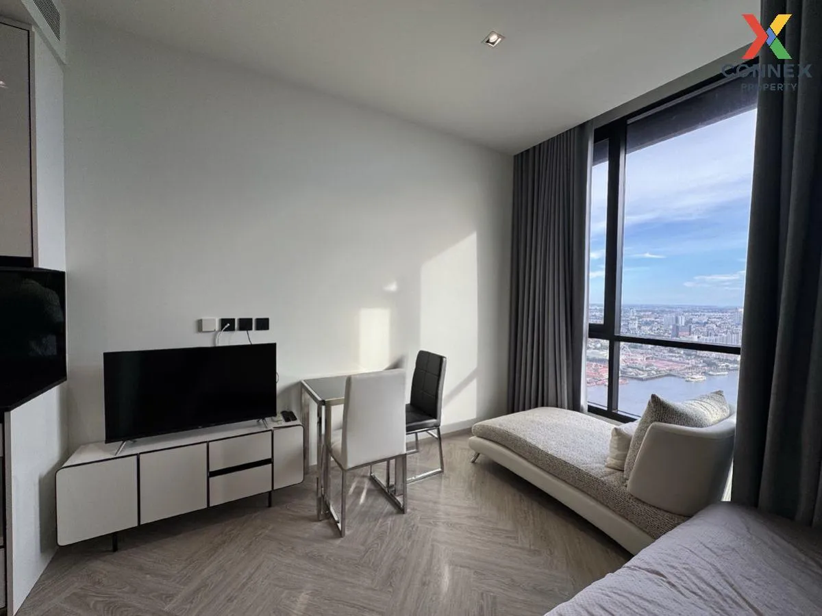 For Rent Condo , Chapter Charoennakhorn-Riverside , BTS-Krung Tho 1