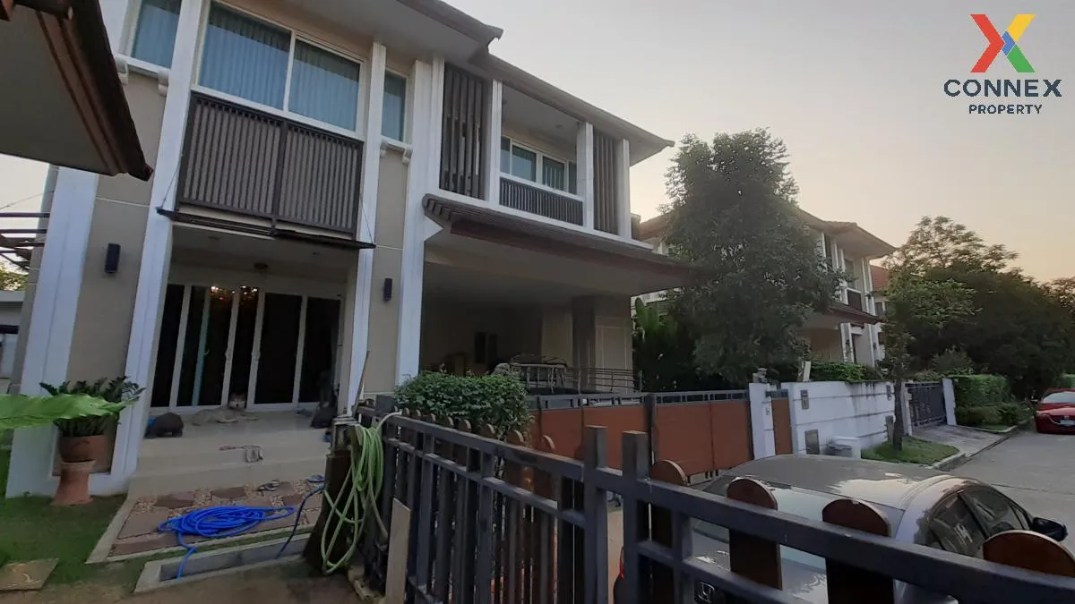 ขายบ้านเดี่ยว The City พระราม5–ราชพฤกษ์ 2 หลังริม พื้นที่ 105 ตร.