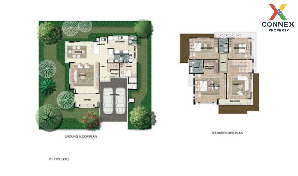 ขายบ้านเดี่ยว The City พระราม5–ราชพฤกษ์ 2 หลังริม พื้นที่ 105 ตร.