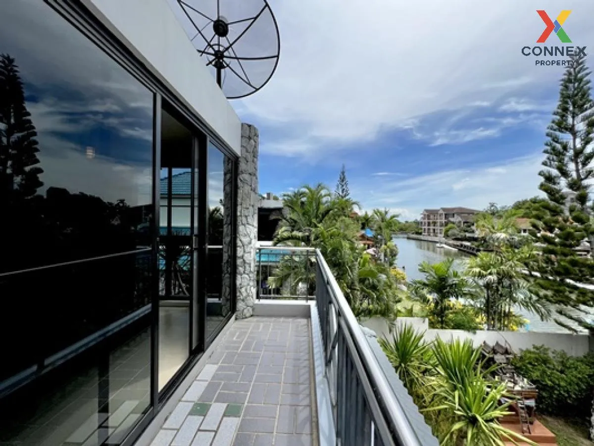 ขายบ้าน  จอมเทียนยอร์ชคลับ 3 วิวสวย วิวแม่น้ำ หน้ากว้าง สัตหีบ สั 4