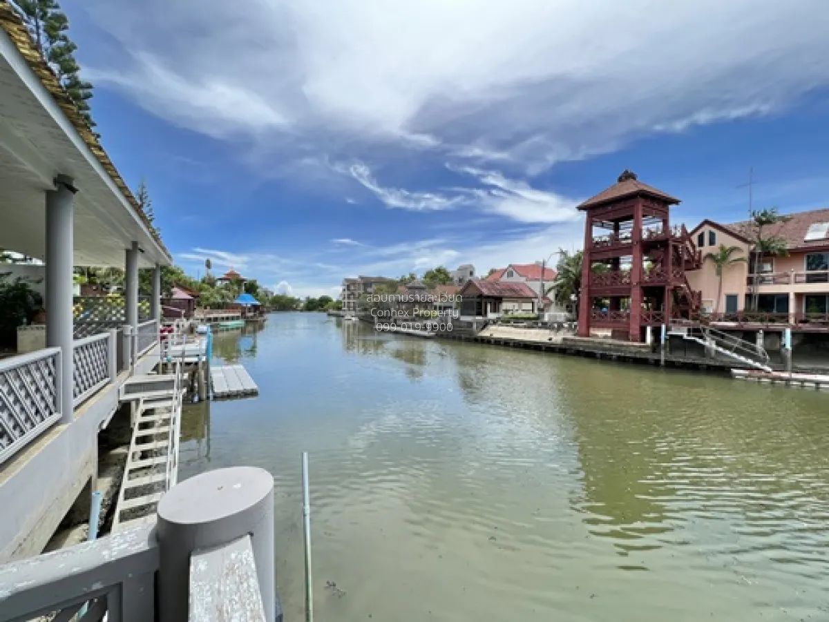 For Sale House , Jomtien Yacht Club 3 , nice view , river view , 