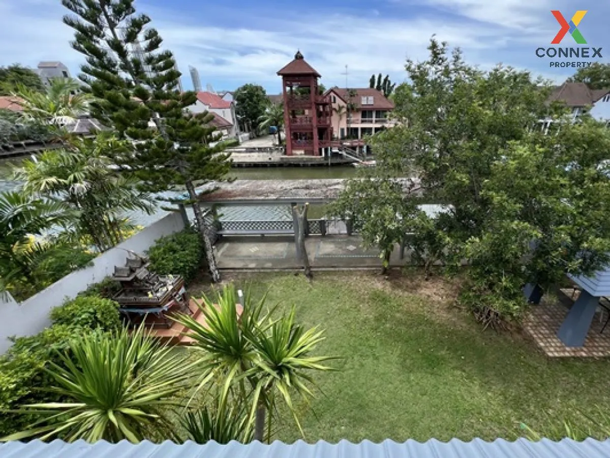 ขายบ้าน  จอมเทียนยอร์ชคลับ 3 วิวสวย วิวแม่น้ำ หน้ากว้าง สัตหีบ สั