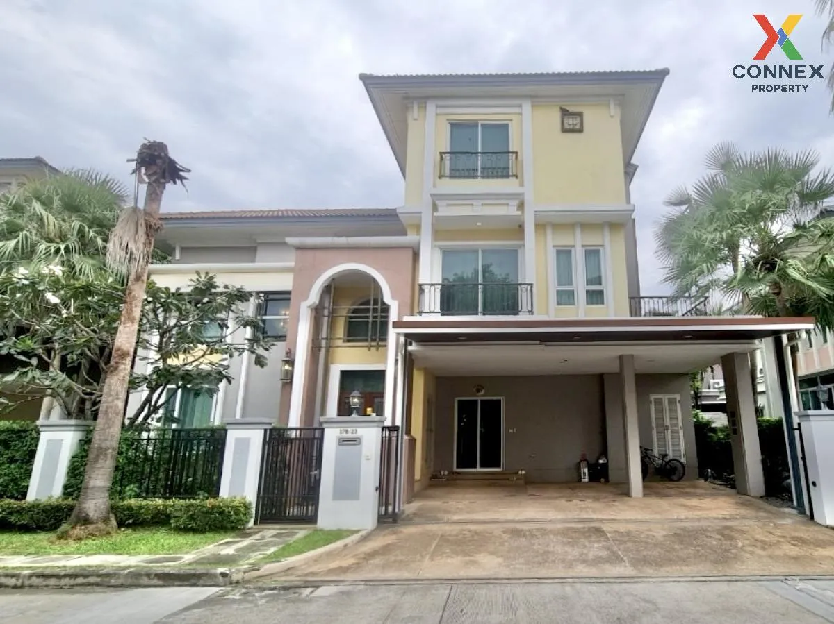 ขายบ้าน  แกรนด์ บางกอก บูเลอวาร์ด รัชดา-รามอินทรา 2 ชั้นสูง หน้าก