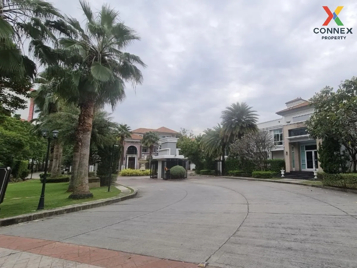 ขายบ้าน  แกรนด์ บางกอก บูเลอวาร์ด รัชดา-รามอินทรา 2 ชั้นสูง หน้าก