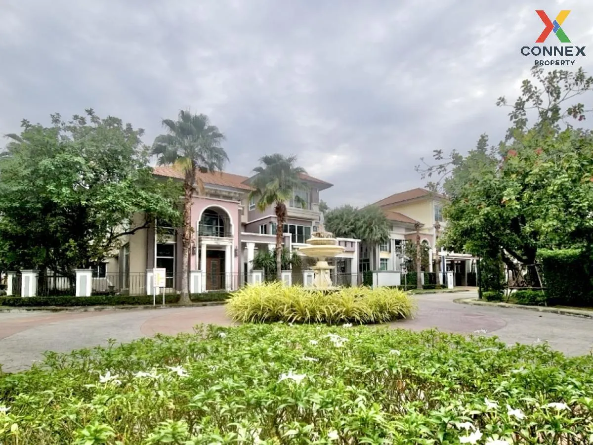 ขายบ้าน  แกรนด์ บางกอก บูเลอวาร์ด รัชดา-รามอินทรา 2 ชั้นสูง หน้าก