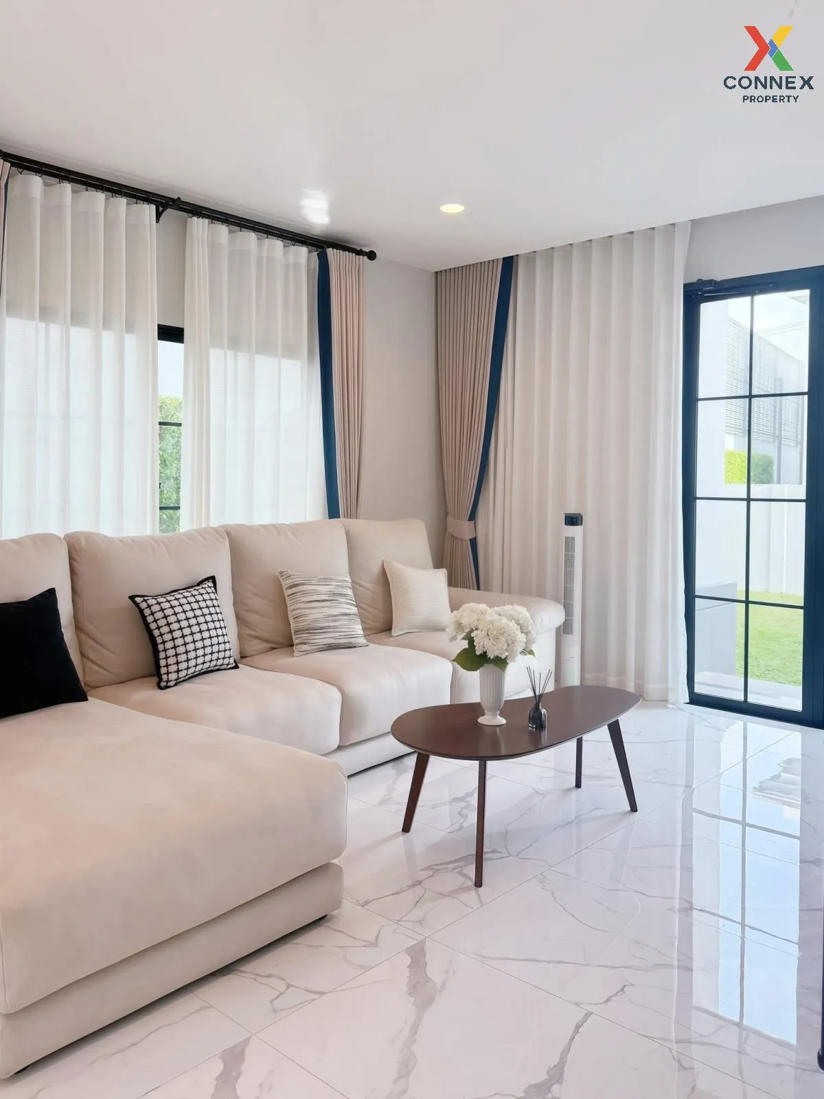 เช่าบ้าน  เศรษฐสิริ เสรีไทย ห้องมุม MRT-นพรัตนราชธานี คันนายาว เข 3