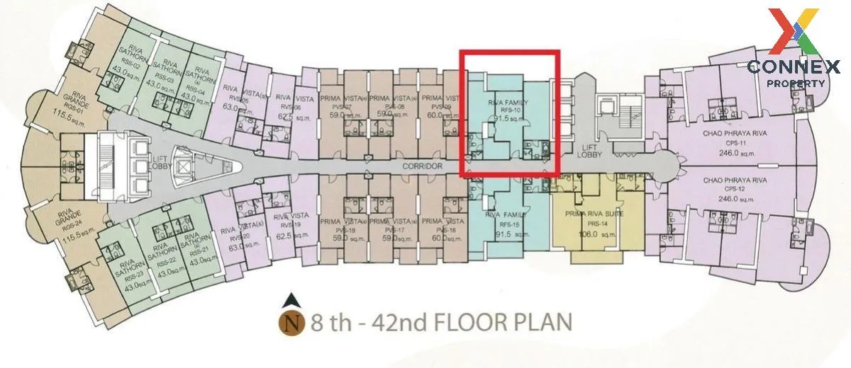 ขายคอนโด  ศุภาลัย พรีมา ริวา ชั้นสูง ช่องนนทรี เขต ยานนาวา กรุงเท