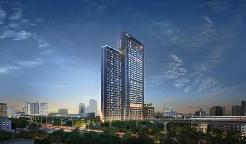 ขายคอนโด  โมดิซ โวยาจ ศรีนครินทร์ MRT-ศรีกรีฑา (สายสีเหลือง) หัวหมาก เขต บางกะปิ กรุงเทพ CX-136519