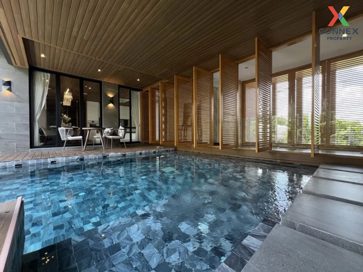 For Sale House , Bibury Village Srinakarin , nice view , wide fro 2