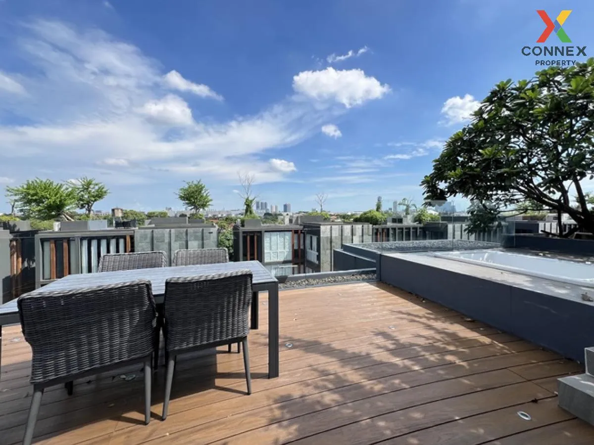 For Sale House , Bibury Village Srinakarin , nice view , wide fro