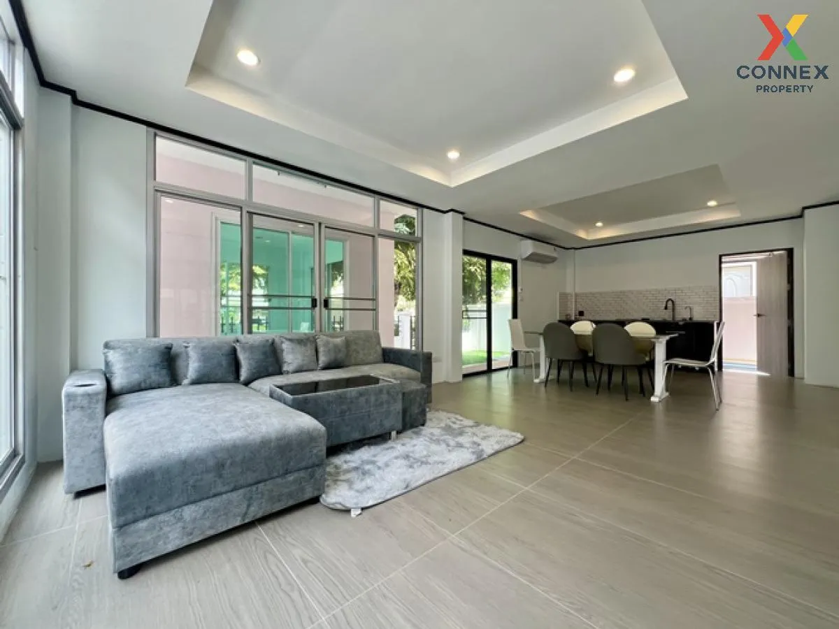 ขายบ้านเดี่ยว บ้านแมกไม้ วัรชพล รีโนเวทใหม่ ทั้งหลัง เนื้อที่ 65 