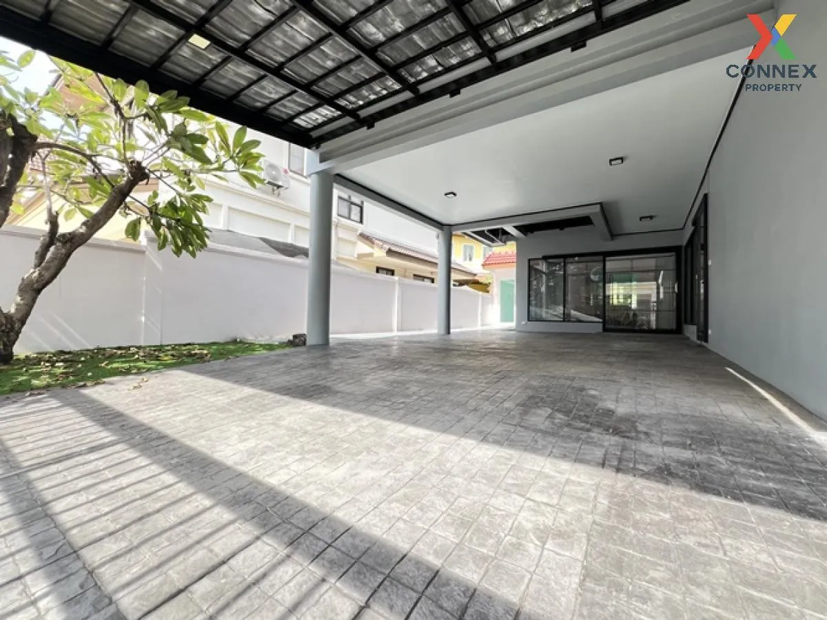 ขายบ้านเดี่ยว บ้านแมกไม้ วัรชพล รีโนเวทใหม่ ทั้งหลัง เนื้อที่ 65 