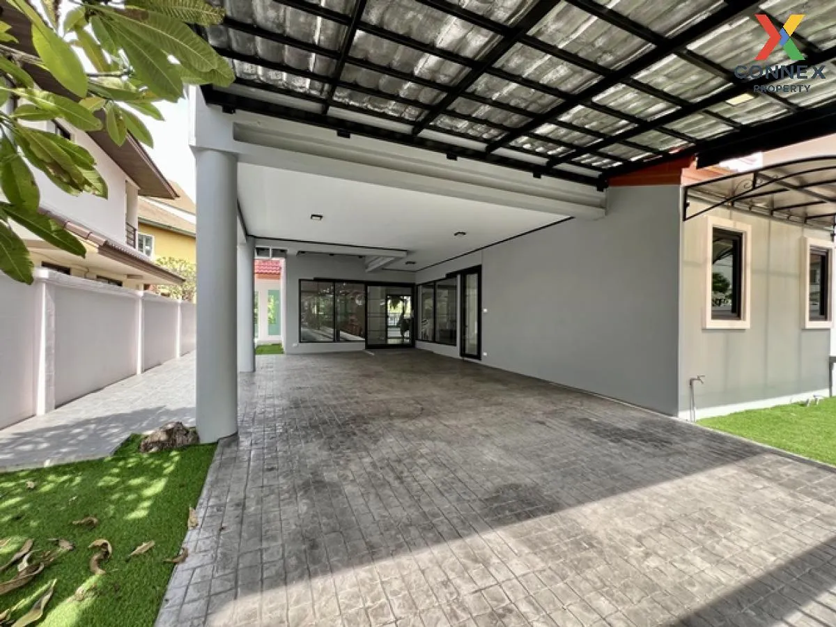 ขายบ้านเดี่ยว บ้านแมกไม้ วัรชพล รีโนเวทใหม่ ทั้งหลัง เนื้อที่ 65 