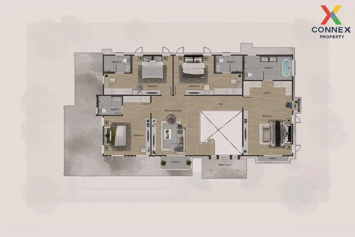 For Sale House , Narinsiri Krungthep Kreetha , MRT-Lam Sali , Sap 3