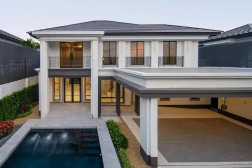 ขายบ้าน  เอลซ์ แบริ่ง 32 BTS-แบริ่ง สำโรงเหนือ เมืองสมุทรปราการ สมุทรปราการ CX-136987