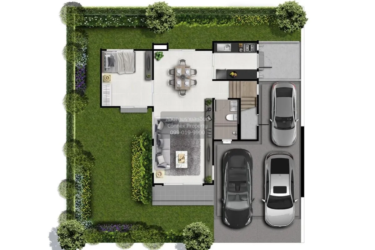 ขายบ้าน  ฮาบิเทีย พราวด์ ประชาอุทิศ 72 ทุ่งครุ เขต ทุ่งครุ กรุงเท 2