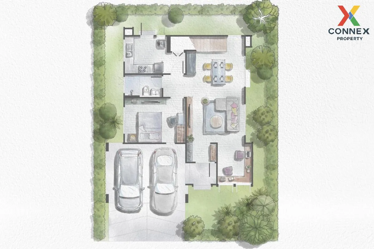 For Sale House , Habitia Chaiyapruek - Wongwaen , Bang Bua Thong  2