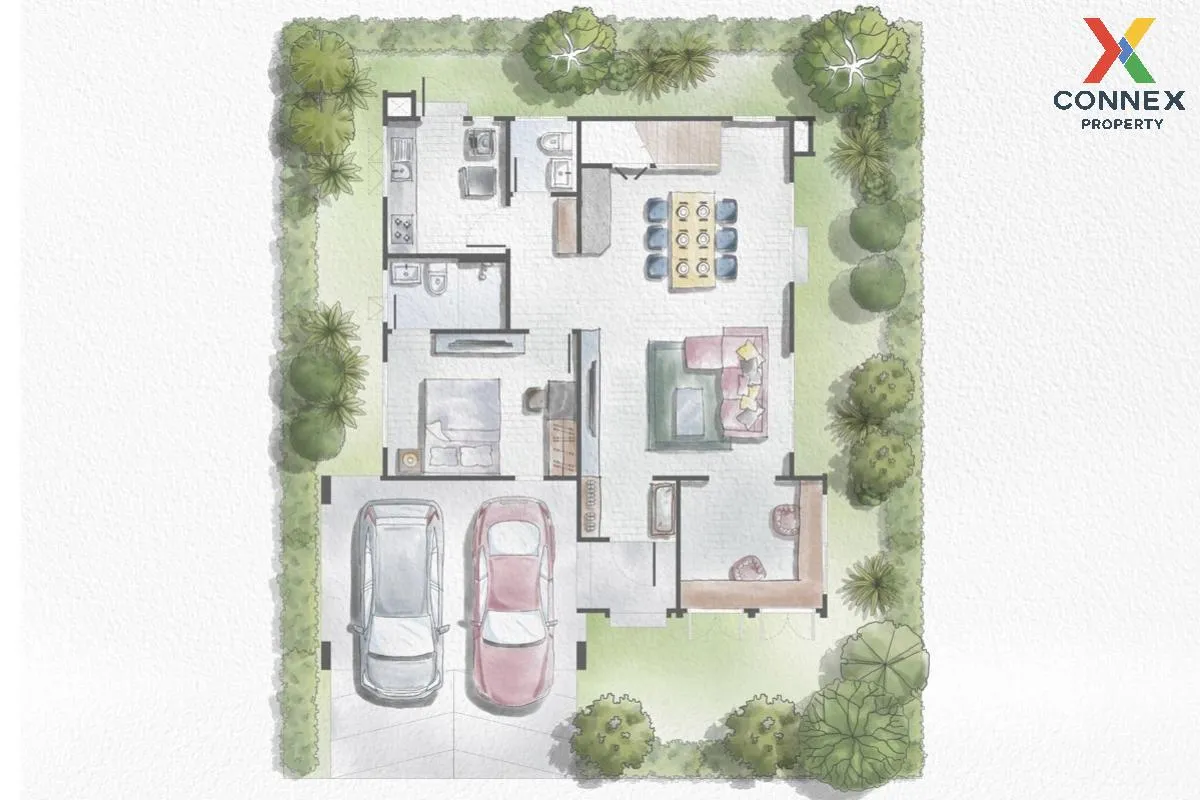 For Sale House , Habitia Chaiyapruek - Wongwaen , Bang Bua Thong  2