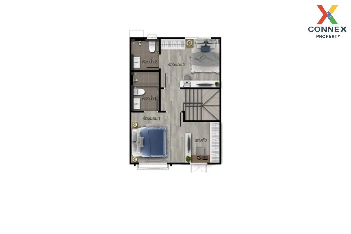 ขายทาวน์เฮ้าส์/ทาวน์โฮม  อณาสิริ ศรีนครินทร์ - แพรกษา BTS-ศรีนคริ 3