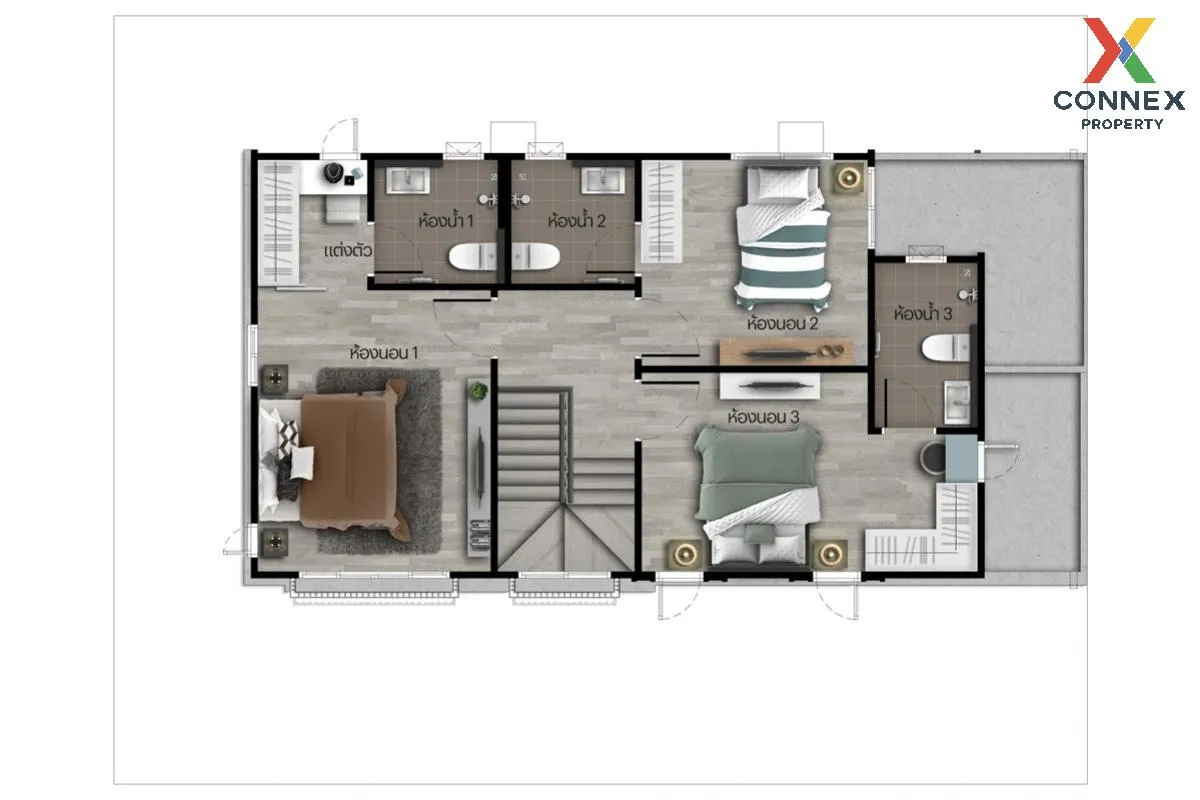 ขายบ้าน  อณาสิริ ศรีนครินทร์ - แพรกษา BTS-ศรีนครินทร์ บางเมือง เม 3