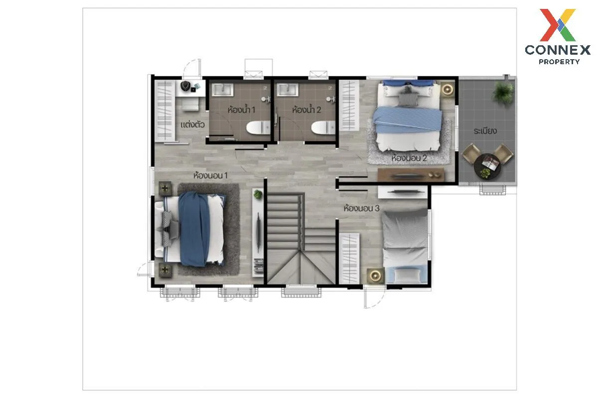 ขายบ้าน  อณาสิริ ศรีนครินทร์ - แพรกษา BTS-ศรีนครินทร์ บางเมือง เม 3